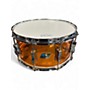 Used Ludwig Used Ludwig 14X6.5 Vistalite Snare Amber Drum Amber 213