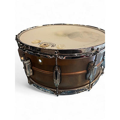Used Ludwig 14X6.5 copper phonic Copper Drum