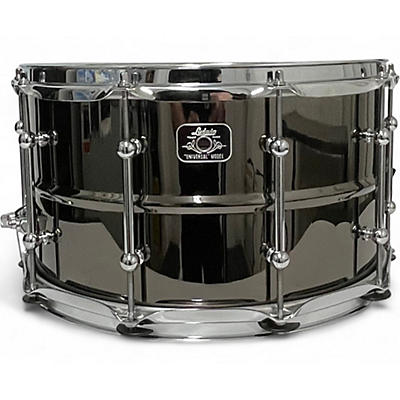 Used Ludwig 14X8 UNIVERSAL SERIES BLACK BRASS WITH CHROME Drum