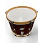 Used Ludwig 14in 70s Marching Snare Maroon Drum Maroon 33