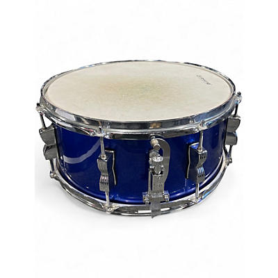 Used Ludwig 14in Accent CS Snare Blue Drum