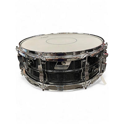 Used Ludwig 14in Acrolite Snare  BLACK GALEXY Drum