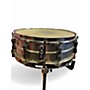 Used Ludwig 14in Acrolite Snare Silver Drum Silver 33