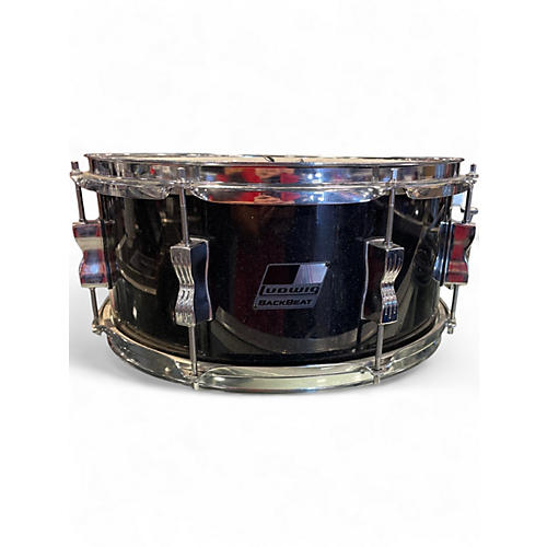 Used Ludwig 14in BACKBEAT Black Drum Black 33