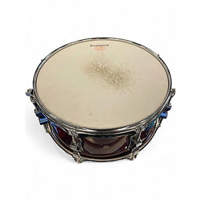 Used Ludwig 14in BACKBEAT SNARE METALLIC RED SPARKLE Drum