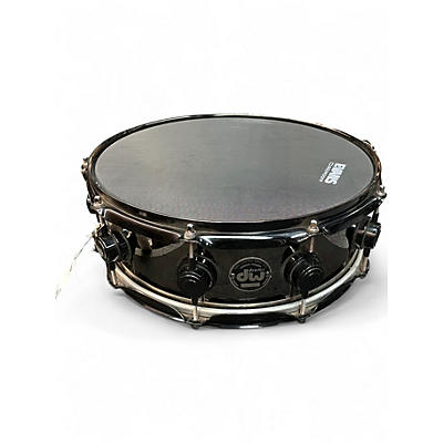 Used Ludwig 14in BLACK BEAUTY  Black Chrome Drum