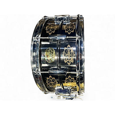 Used Ludwig 14in BLACK BEAUTY Custom Graphic Drum