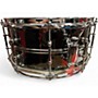 Used Ludwig 14in Black Beauty Hammered Snare  Hammered Nickel Over Brass Drum Hammered Nickel Over Brass 33