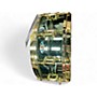 Used Ludwig 14in Carl Palmer Snare Brass Lacquered Green Drum Brass Lacquered Green 33