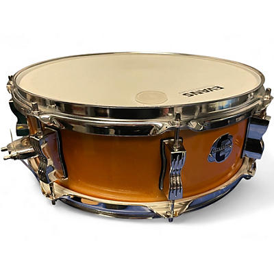 Used Ludwig 14in ELEMENT EVELOUTION Metallic Gold Drum