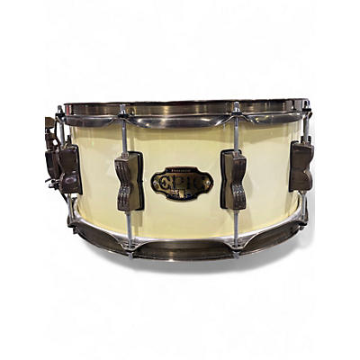 Used Ludwig 14in Epic Snare Cream Drum