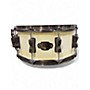 Used Ludwig 14in Epic Snare Cream Drum Cream 33