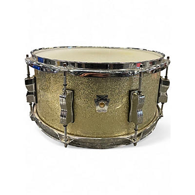 Used Ludwig 14in Gold Sparkle Classic Snare Gold Sparkle Drum