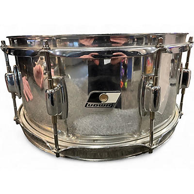 Used Ludwig 14in ROCKER SNARE DRUM Chrome Drum