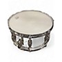 Used Ludwig 14in Rocker Snare Silver Drum Silver 33