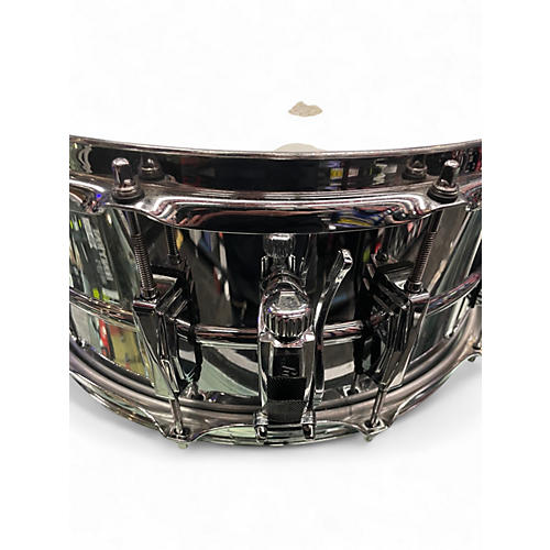 Used Ludwig 14in SUPERPHONIC SILVER Drum SILVER 33