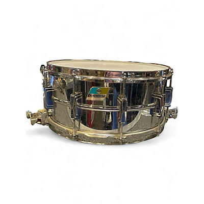 Used Ludwig 14in Snare LM 411 Silver Drum