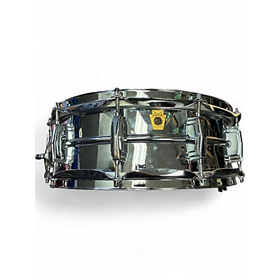 Used Ludwig 14in Superphonic chrome over brass Chrome Drum