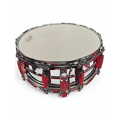 Used Ludwig 14in Supraphonic LM400 Chrome Silver Drum
