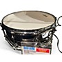 Used Ludwig 14in Universal Brass Snare 6.5x14 Black Brass Drum Black Brass 33