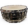 Used Ludwig 14in Universal Series Black Brass Snare Nickel Drum Nickel 33