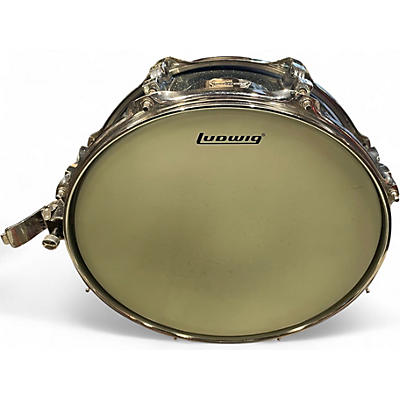 Used Ludwig 14in element evolution Green Sparkle Drum