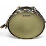 Used Ludwig 14in element evolution Green Sparkle Drum Green Sparkle 33