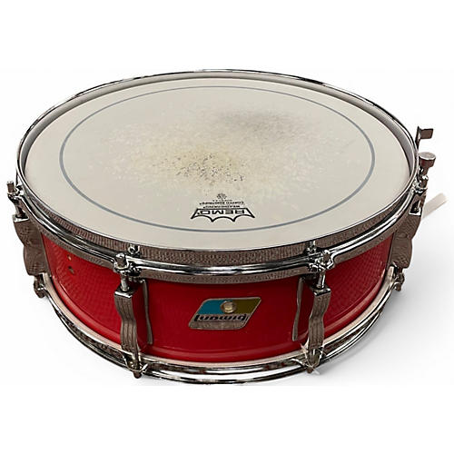 Used Ludwig 14in rocker snare Pink Drum Pink 33