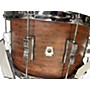 Used Ludwig 14in standard maple snare Brown Drum Brown 33