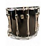 Used Ludwig 15in MARCHING SNARE Black Drum Black 35