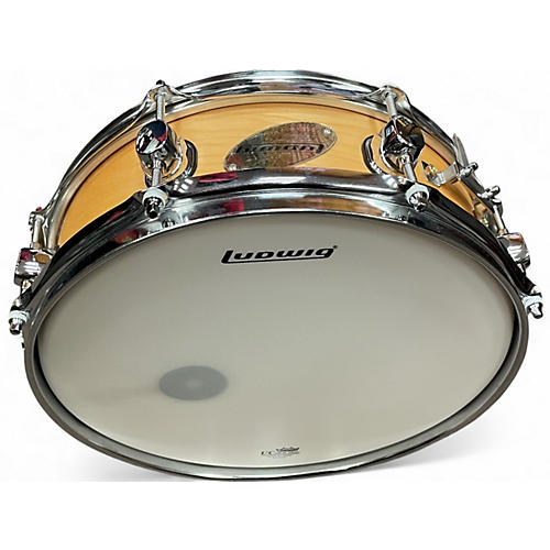 Used Ludwig 2 Piece Student Persuccion Combo LM2483RBR Natural Drum Kit Natural