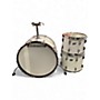 Used Ludwig 3 Piece 1970'S VINTAGE DRUM KIT  WHITE CORTEX Drum Kit WHITE CORTEX