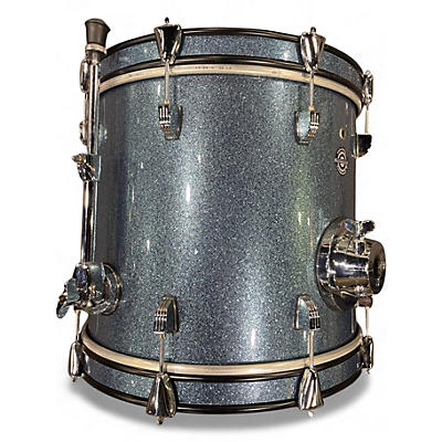 Used Ludwig 3 Piece BREAKBEAT 3 PIECE SPARKLE BLUE Drum Kit