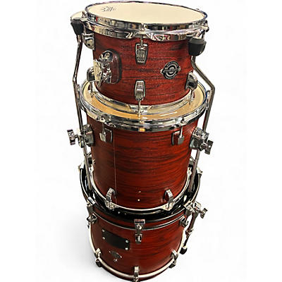 Used Ludwig 3 Piece Breakbeats By Questlove MOJAVE RED Drum Kit