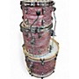 Used Ludwig 3 Piece CLASSIC MAPLE 3 PIECE FAB ANTIQUE PINK OYSTER Drum Kit ANTIQUE PINK OYSTER