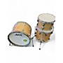 Used Ludwig 3 Piece CLASSIC MAPLE DOWNBEAT Natural Drum Kit Natural