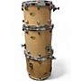 Used Ludwig 3 Piece Centennial Natural Drum Kit Natural