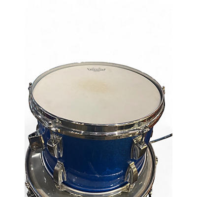 Used Ludwig 3 Piece Classic Maple Blue Drum Kit
