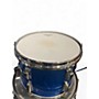 Used Ludwig 3 Piece Classic Maple Blue Drum Kit Blue