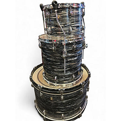 Used Ludwig 3 Piece Classic Maple Oyster Pearl Drum Kit