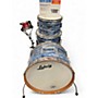 Used Ludwig 3 Piece Club Date BLUE OYSTER Drum Kit BLUE OYSTER