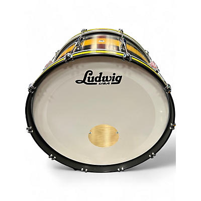 Ludwig Used Ludwig 3 Piece Club Date Black and Gold Drum Kit