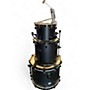Used Ludwig 3 Piece Element Series Evolution Shell Pack Matte Black Drum Kit Matte Black