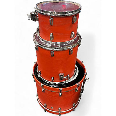 Used Ludwig 3 Piece Keystone Red Oak Drum Kit