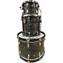 Used Ludwig 3 Piece LEGACY MAHOGANY Silver Oyster Pearl Drum Kit Silver Oyster Pearl