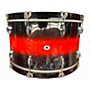 Used Ludwig 3 Piece Mahogany Drum Kit Red to Black Fade Drum Kit Red to Black Fade