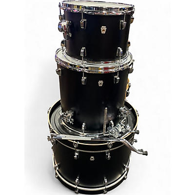 Used Ludwig 3 Piece Neusonic Black Drum Kit
