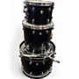 Used Ludwig 3 Piece Neusonic Black Drum Kit Black