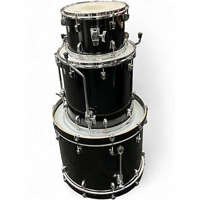 Used Ludwig 3 Piece Neusonic Cortex Black Drum Kit