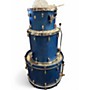 Used Ludwig 3 Piece Neusonic Royal Blue Drum Kit Royal Blue
